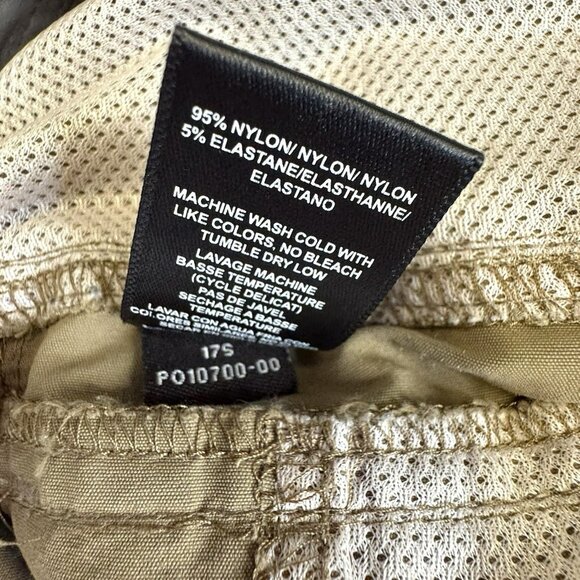 Kuhl Hiking Shorts Mens Size 30 Cargo Khaki Tan Nylon Stretch 11" Inseam Gorpcor - Picture 6 of 6